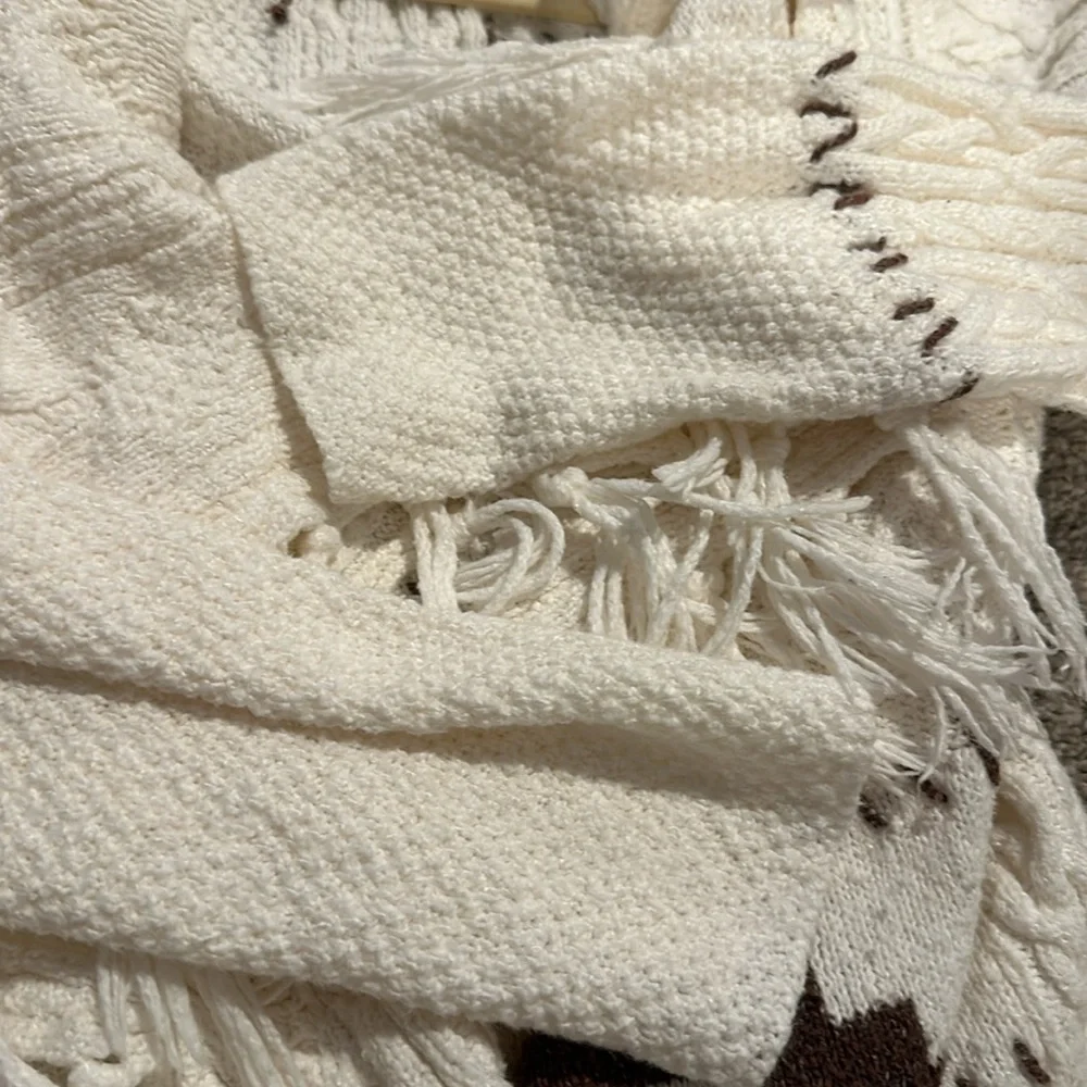 Idyllwind fringe cardigan Aztec print - Picture 3 of 4